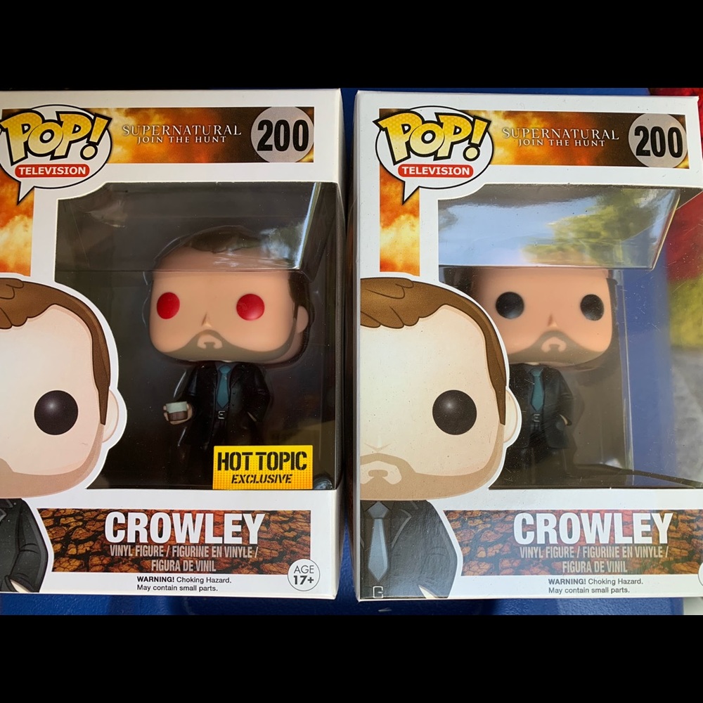 Crowley from Supernatural Pops!